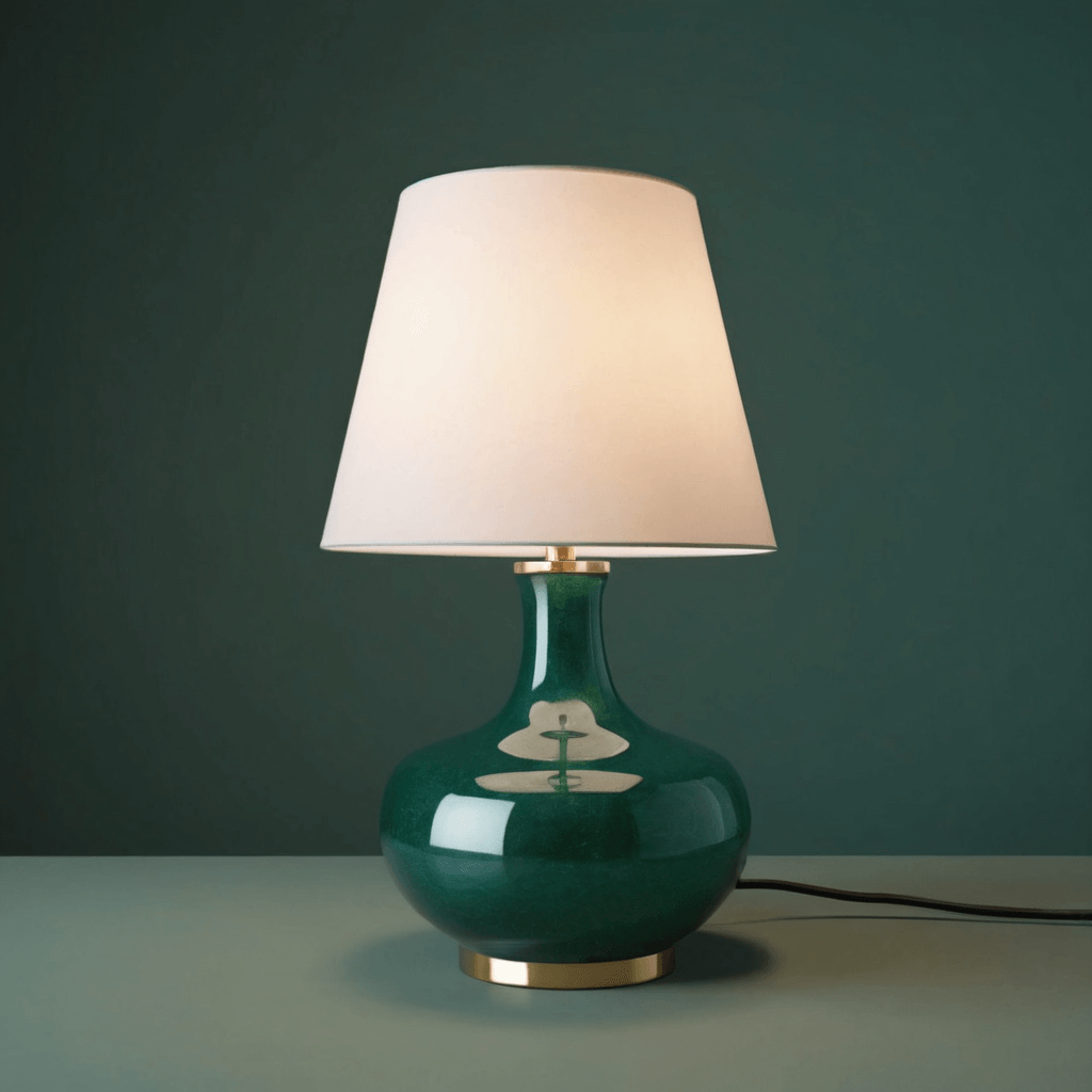 green lamp